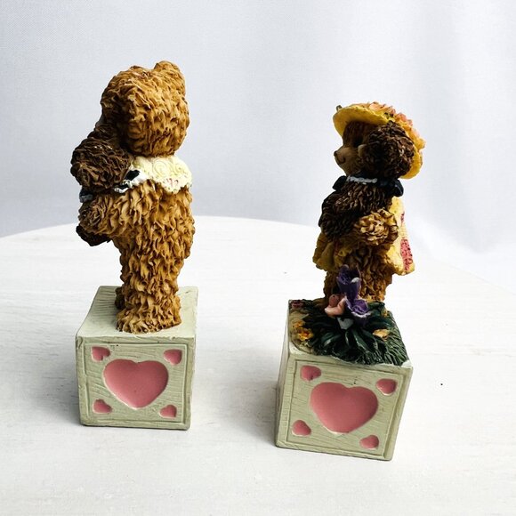 Bainbridge Bears "Mom is Love" Sarah Polly Ben Carlton Cards Vintage Figurines - Picture 9 of 10